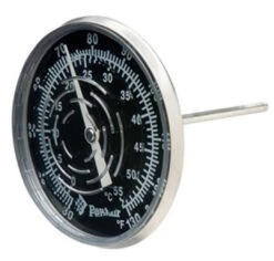 Pentair - Inline Thermometer 30/130 F With Nylon Well