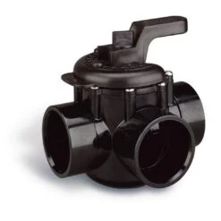 Pentair - 263028 Three Port Diverter Valve With 2" PVC Pipe - Grey