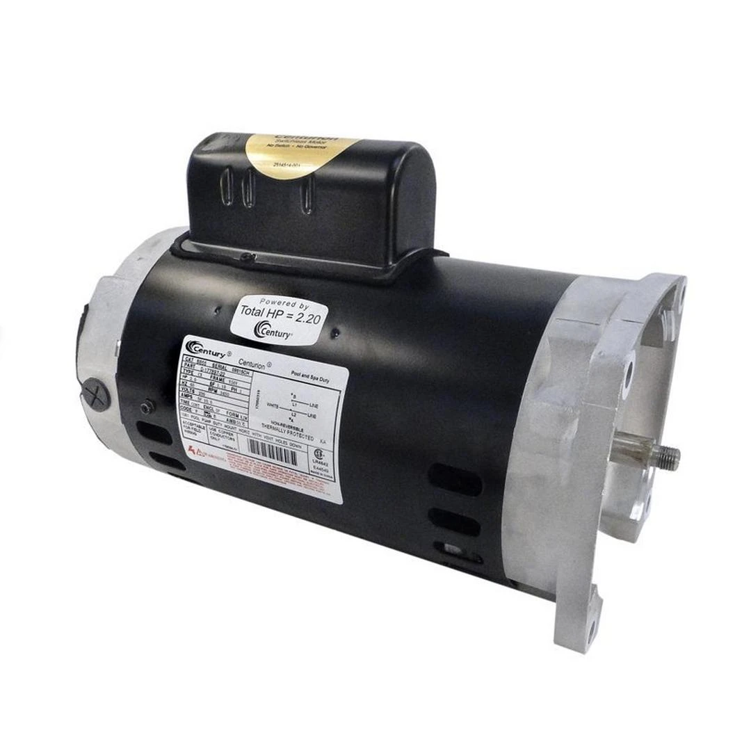 Century A.O. Smith - B855 Square Flange 2 HP Up-Rated 56Y Pool And Spa Pump Motor